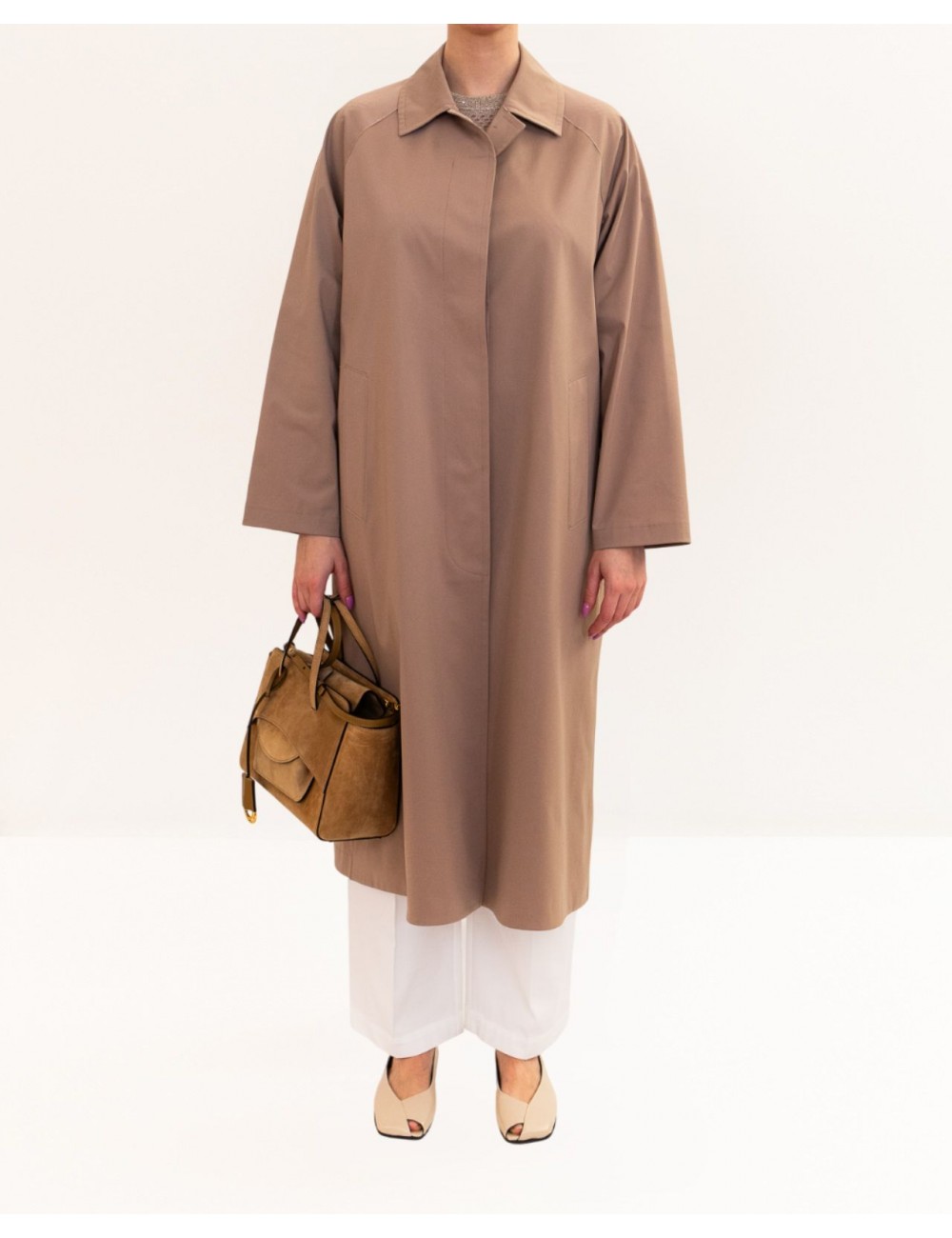 Harris Wharf - Impermeabile Scuba Tabacco Donna AA1422PYZ 441 TAN P26