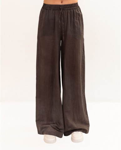 Roberto Collina - Pantalone Marrone Donna A53063 08 MORO P26