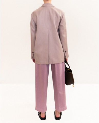 Tela - Giacca Monopetto Matita Lilla Donna 060130 H125 P26