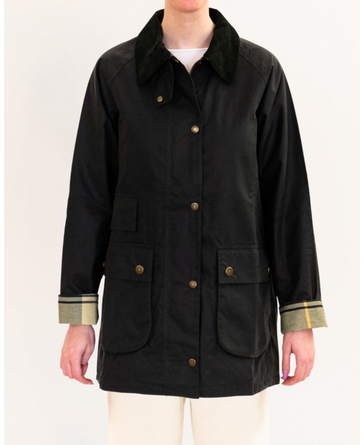 Barbour - Giubbotto Tain Verde Donna LWX1193 SG51 P26