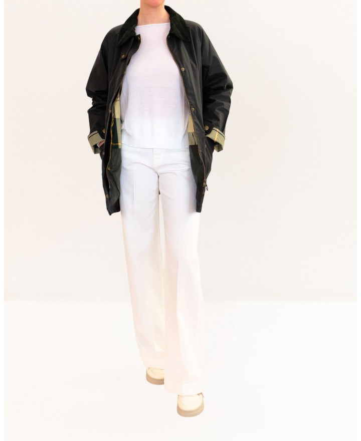 Barbour - Giubbotto Tain Verde Donna LWX1193 SG51 P26