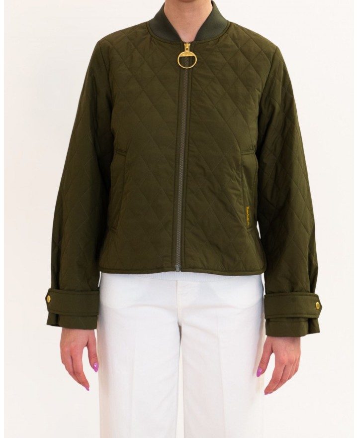 Barbour - Giubbotto Whillan Verde Donna LQU1895 GN93 P26