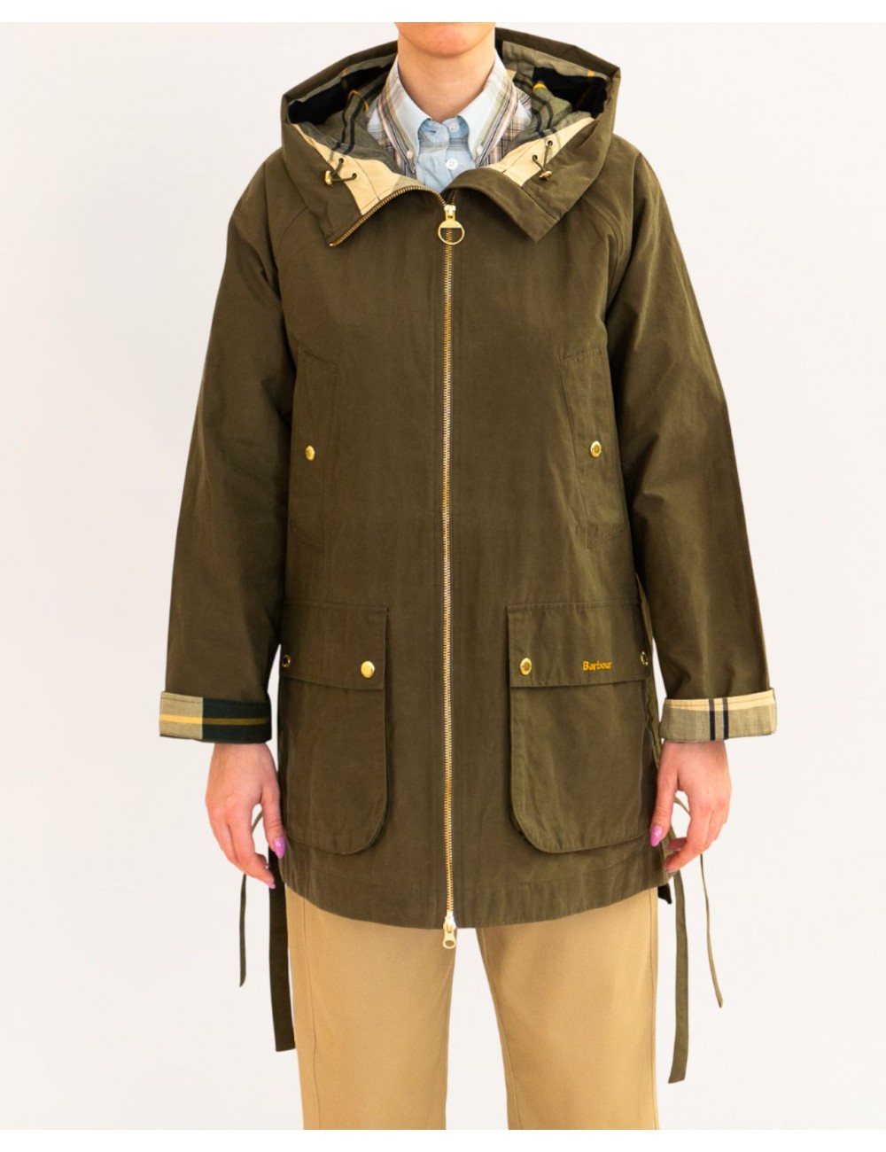 Barbour - Parka Middlemarch Verde Donna LSP0305 OL72 P26