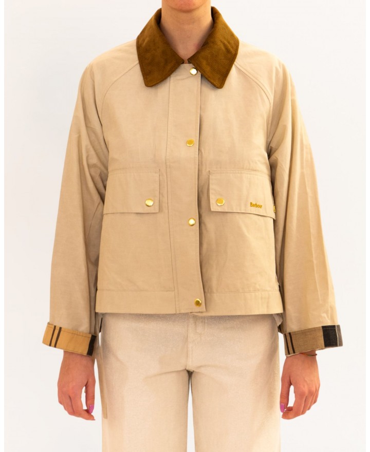 Barbour - Giubbotto Medland Beige Donna LSP0304 CR31 P26