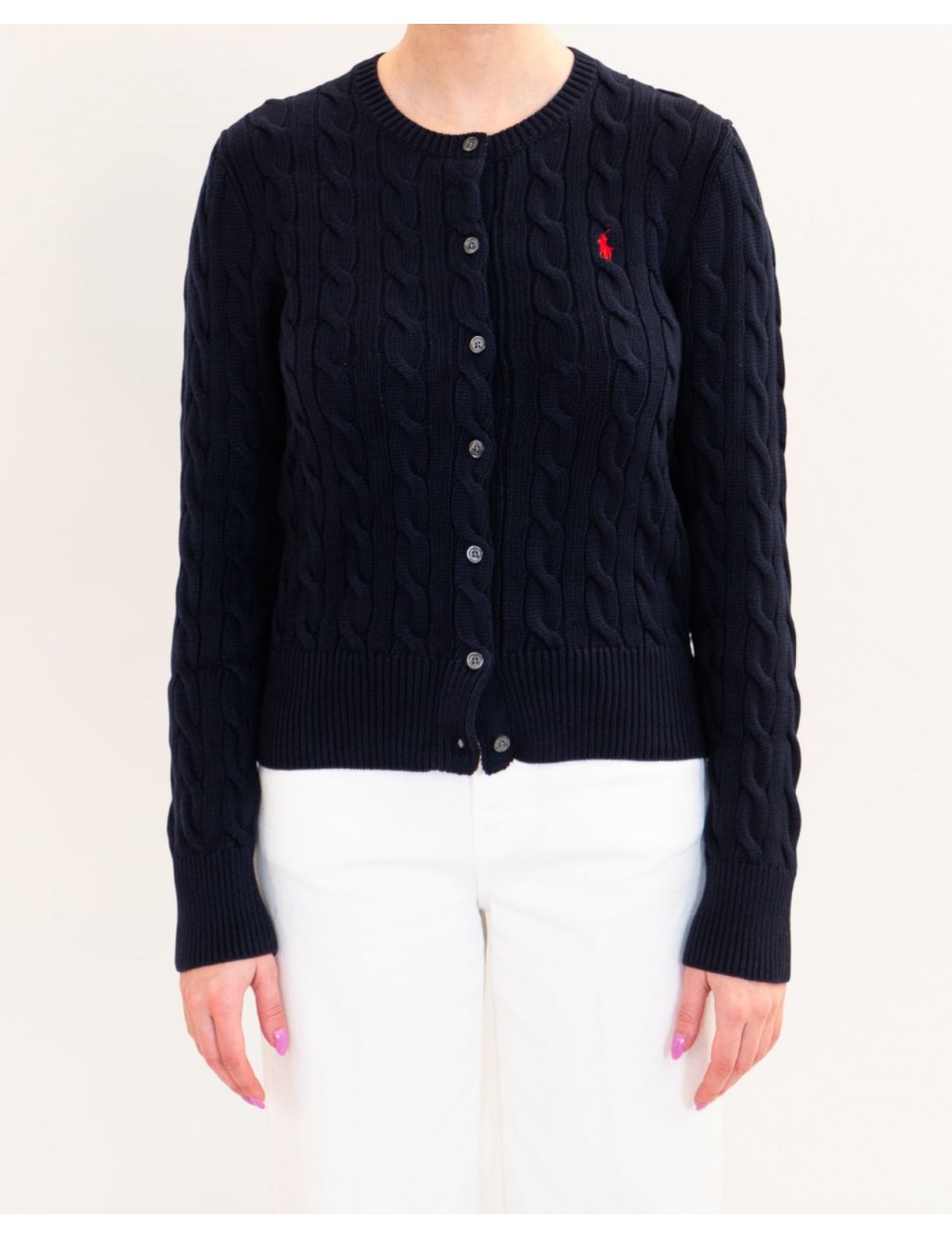 Polo Ralph Lauren - Cardigan Blu Notte Donna 211971868008 P26