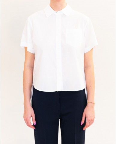 Meimeij - Camicia Spacco Bianca Donna M6PL00 791 OFF WHITE P26