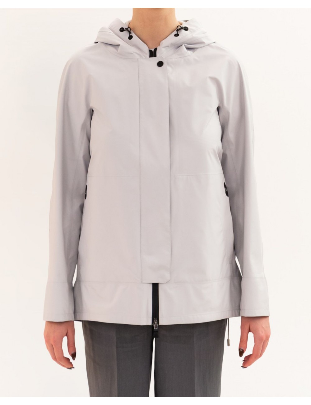 Herno - Parka Gore Tex Laminar Grigio Donna GC000470D 11124 1250 I25