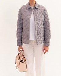 Herno - Giubbotto Trapuntato Grigio Donna GI000351D 12456Z 943 P26