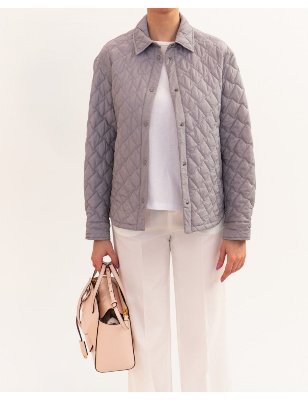 Herno - Giubbotto Trapuntato Grigio Donna GI000351D 12456Z 943 P26