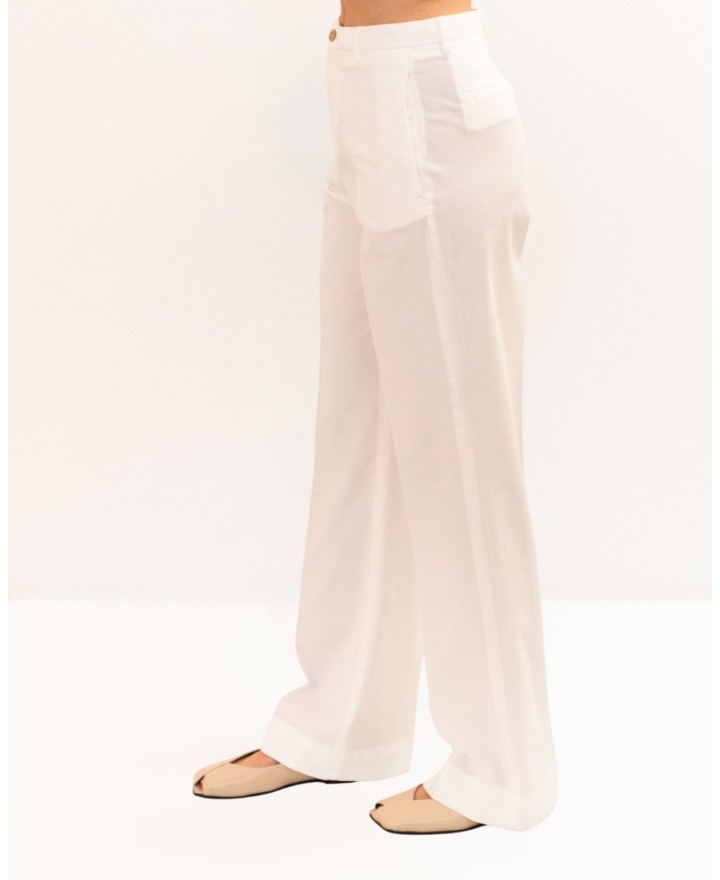 Briglia - Pantalone Lutetia Bianco Donna LUTETIAGW300051 150 P26