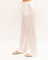 Briglia - Pantalone Lutetia Bianco Donna LUTETIAGW300051 150 P26
