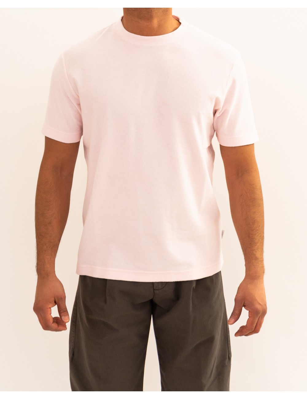 A Trip in a Bag - T-shirt Ciniglia Rosa Uomo 2JE2601A22 MISTY ROS P26