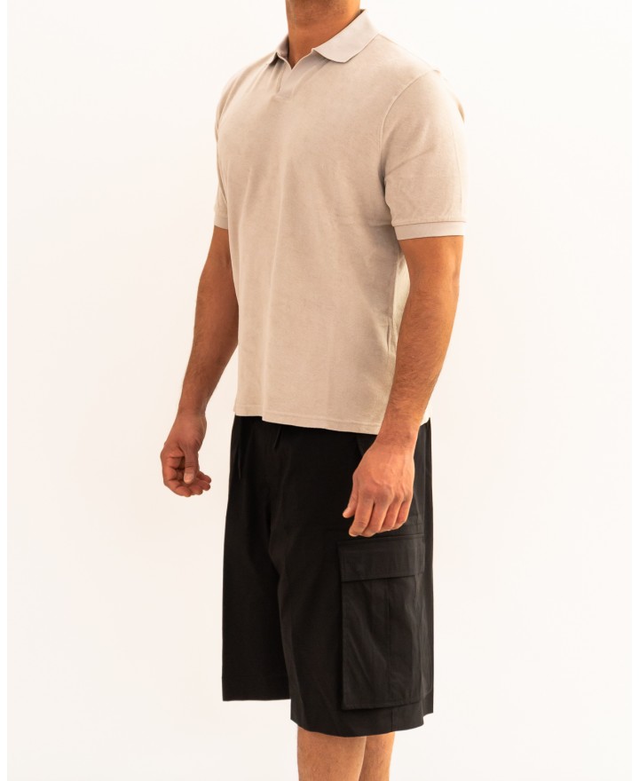 A Trip in a Bag - Polo Ciniglia Beige Uomo 2JE2601A23 BEIGE