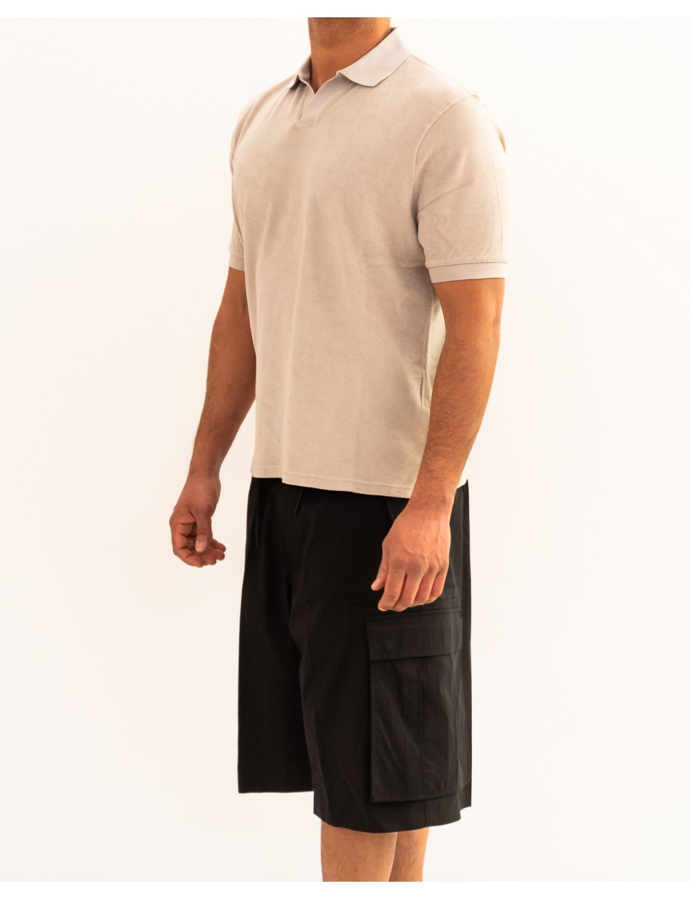 A Trip in a Bag - Polo Ciniglia Beige Uomo 2JE2601A23 BEIGE