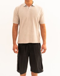 A Trip in a Bag - Polo Ciniglia Beige Uomo 2JE2601A23 BEIGE