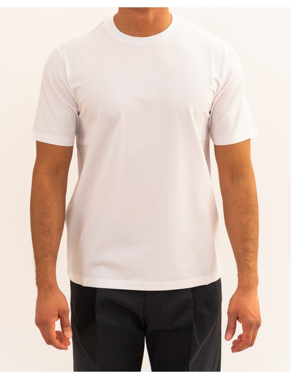 Herno - T-shirt Bianca Uomo JG000276U 52003 1000 P26