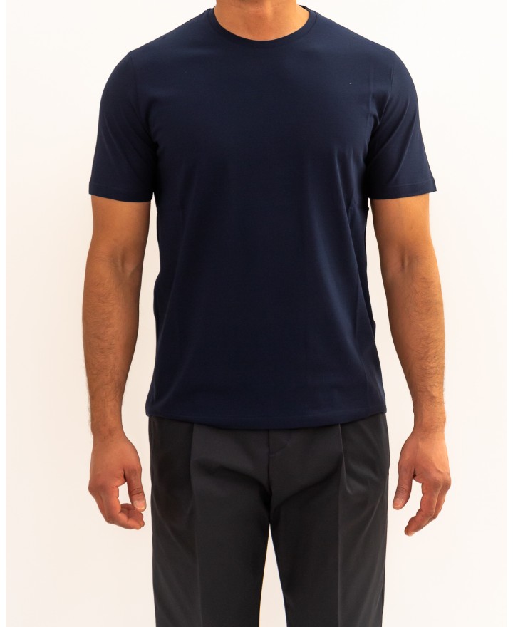 Herno - T-shirt Blu Uomo JG000166U 52005 9200 P26