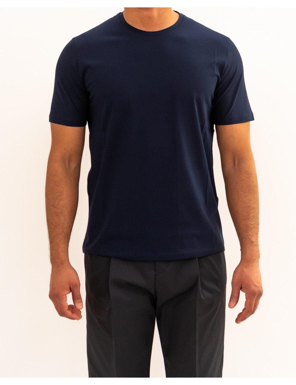 Herno - T-shirt Blu Uomo JG000166U 52005 9200 P26