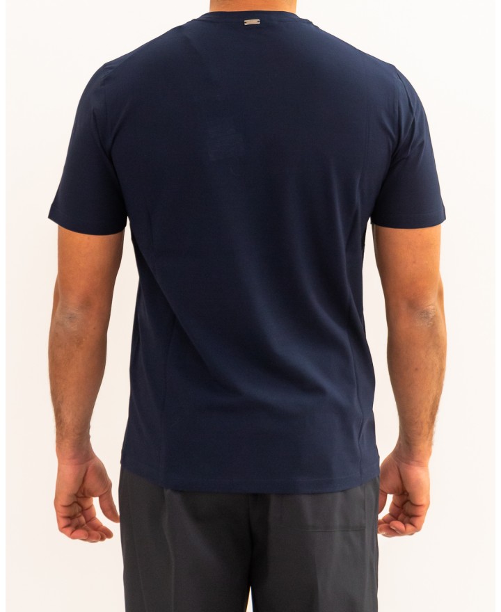 Herno - T-shirt Blu Uomo JG000166U 52005 9200 P26