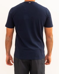 Herno - T-shirt Blu Uomo JG000166U 52005 9200 P26