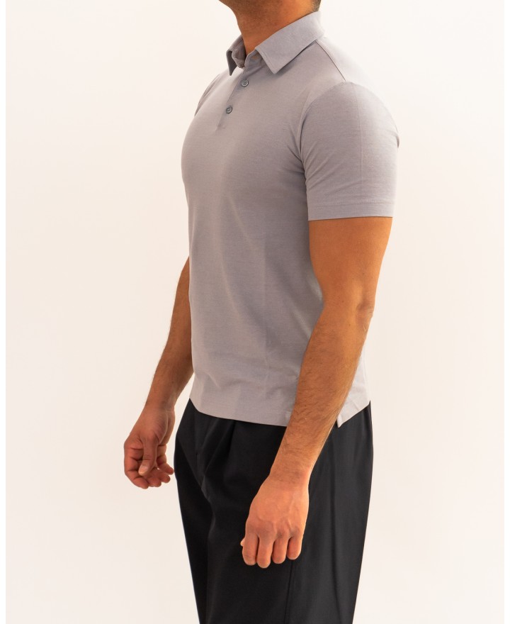 Zanone - Polo Ice Cotton Grigio Perla Uomo 815159 ZG380 Z1211 P26