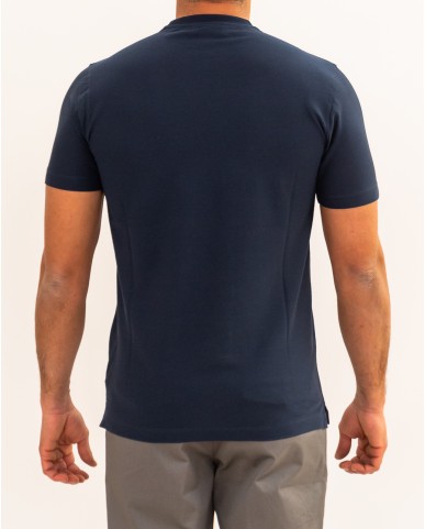 Zanone - Men's Medium Blue Ice Cotton T-Shirt 815214 ZG380 Z0178 P26