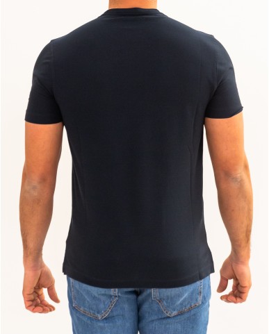 Zanone - Men's Blue Ice Cotton T-Shirt 815214 ZG380 Z0542 P26