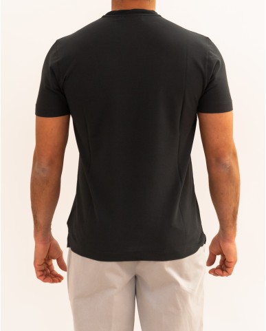 Zanone - Men's Ice Cotton Anthracite T-Shirt 815214 ZG380 Z1915 P26