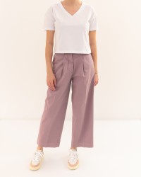 Aragona - T-shirt Scollo V Bianca Donna D3354TP 90 BIANCO P26