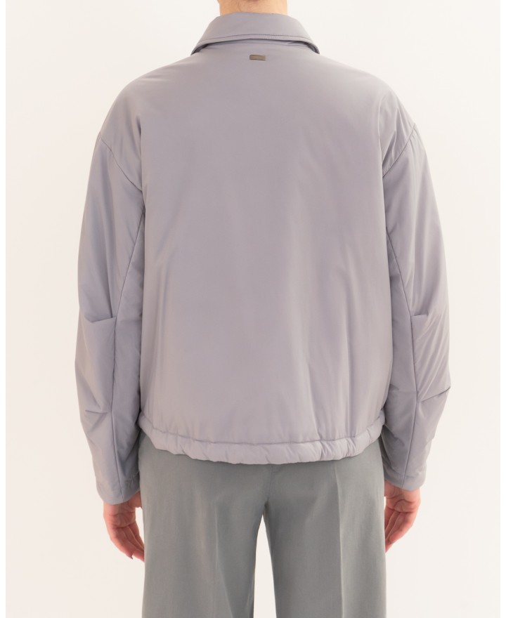 Herno - Piumino Corto Grigio Donna GI000398D 12456Z 943 P26