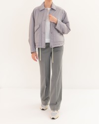 Herno - Piumino Corto Grigio Donna GI000398D 12456Z 943 P26