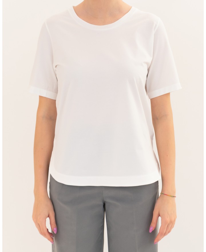 Herno - T-shirt Bianca Donna JG000325D 52003 1000 P26