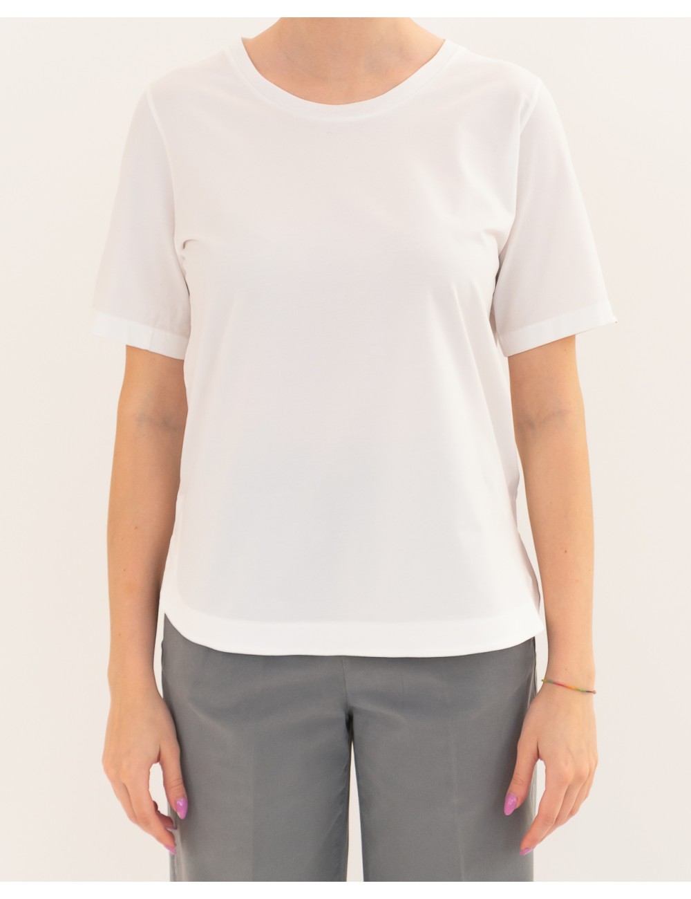 Herno - T-shirt Bianca Donna JG000325D 52003 1000 P26