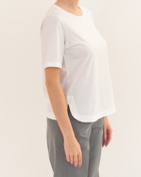 Herno - T-shirt Bianca Donna JG000325D 52003 1000 P26