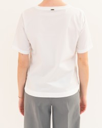Herno - T-shirt Bianca Donna JG000325D 52003 1000 P26