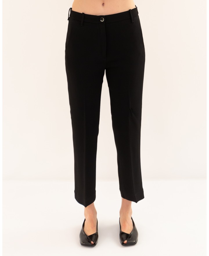 Nine in the Morning - Pantalone Magda Nero Donna MG60 U74 NERO P26