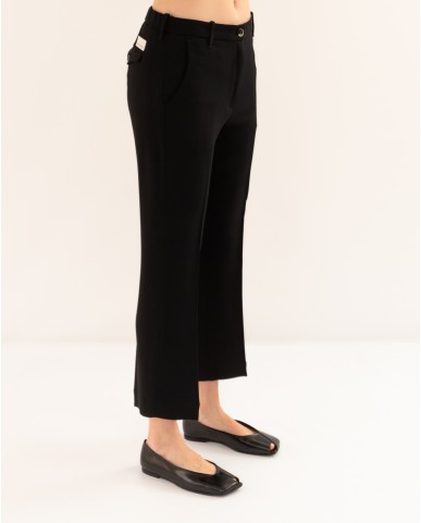 Nine in the Morning - Pantalone Magda Nero Donna MG60 U74 NERO P26