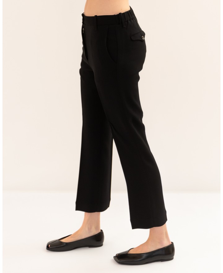 Nine in the Morning - Pantalone Magda Nero Donna MG60 U74 NERO P26