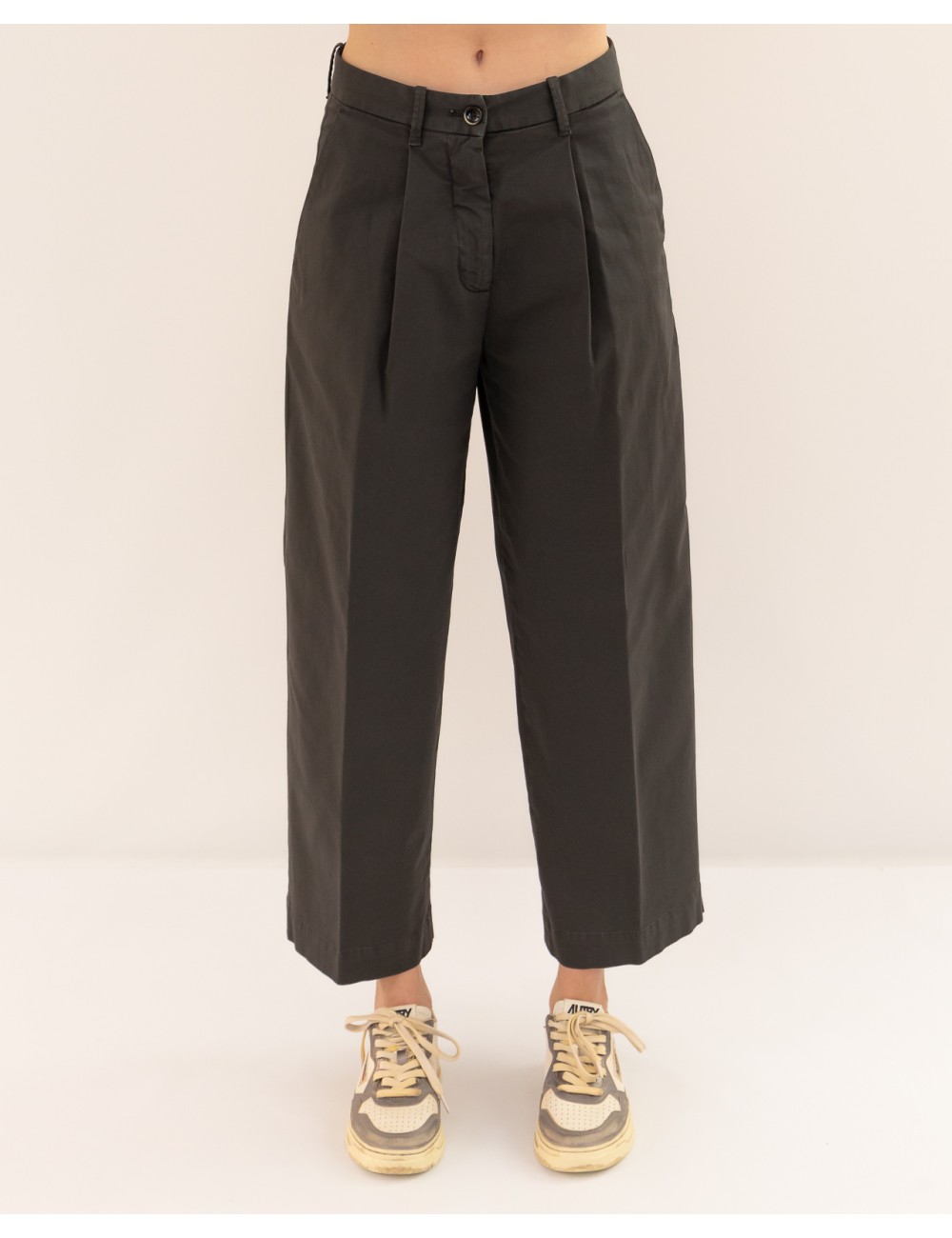 Nine in the Morning - Pantalone Rubino Grigio Donna RU36 G18 KETTE P26