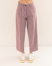 Nine in the Morning - Pantalone Rubino Lilla Donna RU36 G18 ANTICO P26