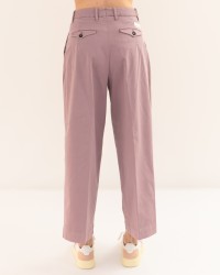 Nine in the Morning - Pantalone Rubino Lilla Donna RU36 G18 ANTICO P26
