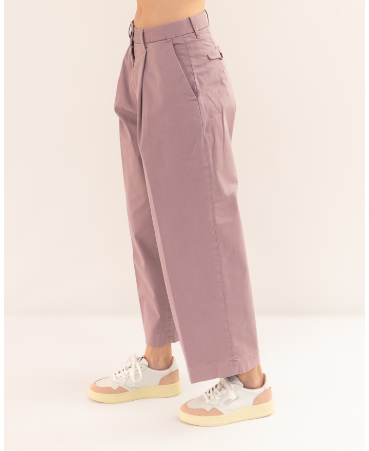 Nine in the Morning - Pantalone Rubino Lilla Donna RU36 G18 ANTICO P26