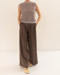 Peserico - Women's Beige Lurex Top A98208F12 9234R 03R P26