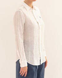 Polo Ralph Lauren - Camicia Lino Bianca Donna 211970730518 P26