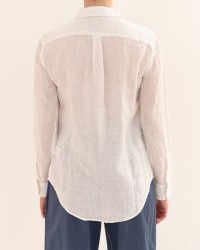 Polo Ralph Lauren - Camicia Lino Bianca Donna 211970730518 P26