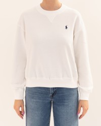 Polo Ralph Lauren - Felpa Girocollo Bianca Donna 211971690002 P26