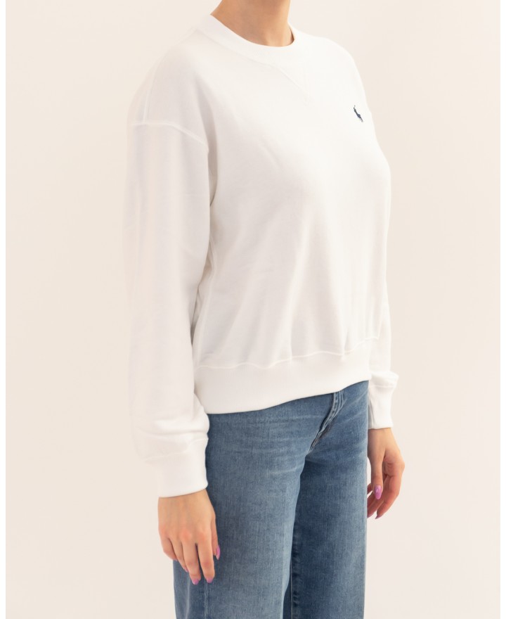 Polo Ralph Lauren - Felpa Girocollo Bianca Donna 211971690002 P26