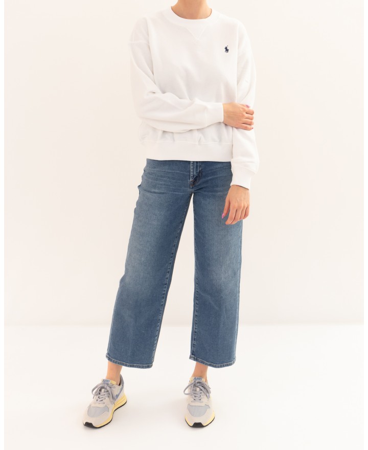 Polo Ralph Lauren - Felpa Girocollo Bianca Donna 211971690002 P26