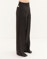 Nine in the Morning - Pantalone Zina Nero Donna ZIN05 V64 NERO P26