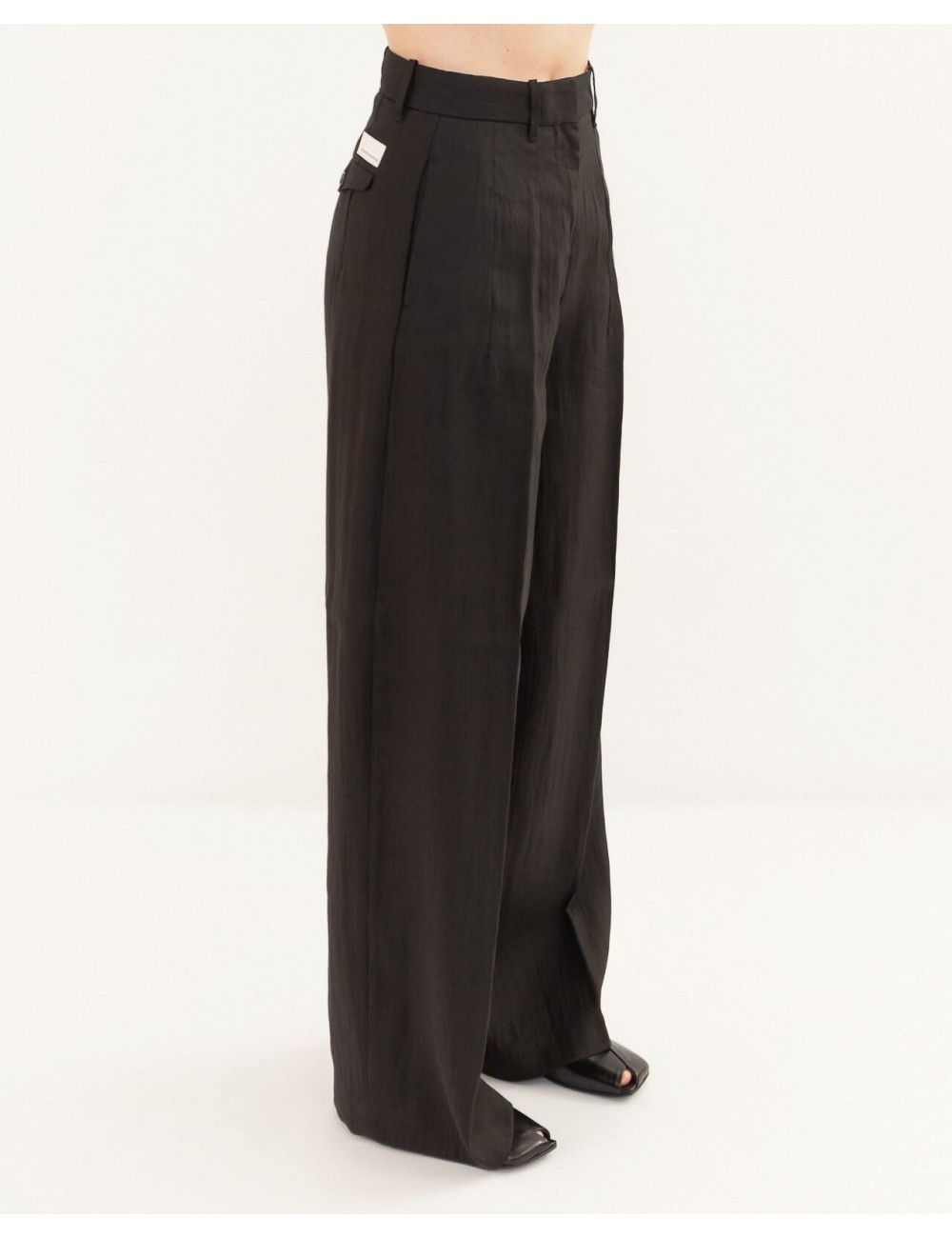 Nine in the Morning - Pantalone Zina Nero Donna ZIN05 V64 NERO P26